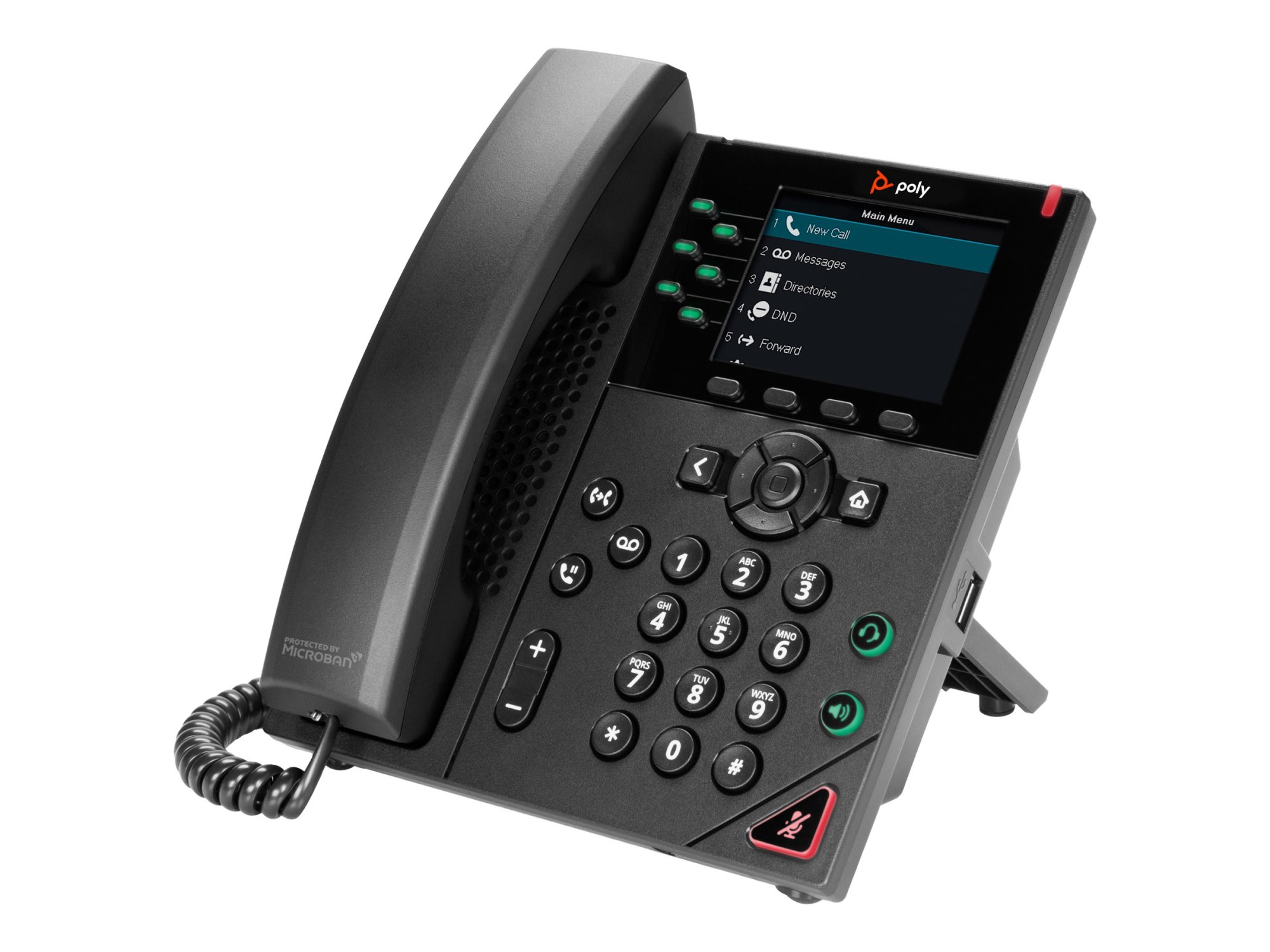 Điện thoại IP Poly VVX 350 RingCentral (89B70AA)